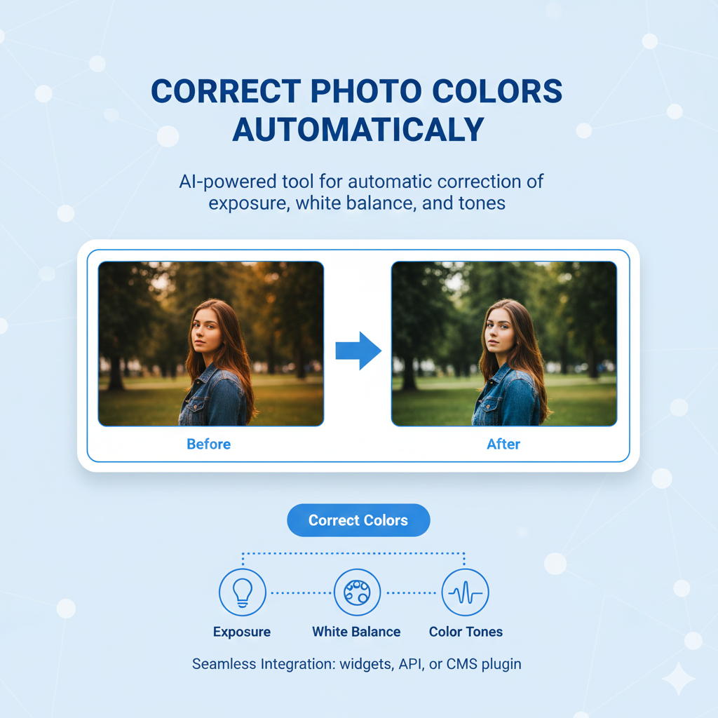 Photo Color Correction tool